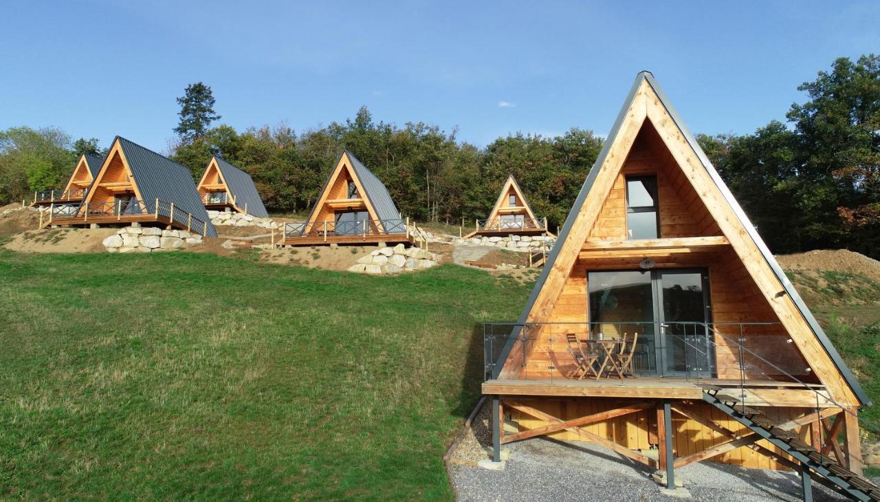 O Tipi Lodge Saint-Christo-en-Jarez Bagian luar foto