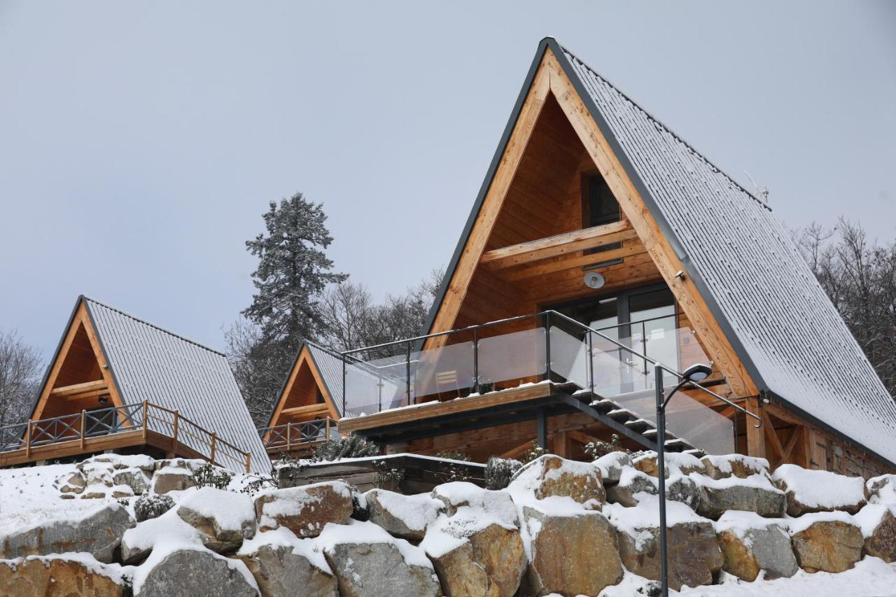 O Tipi Lodge Saint-Christo-en-Jarez Bagian luar foto